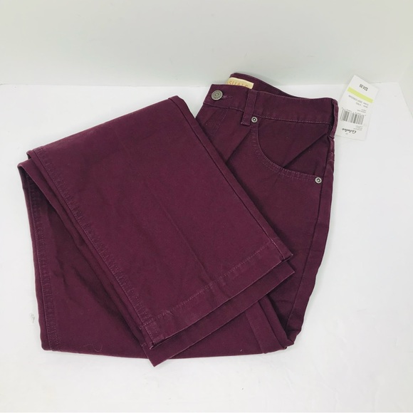 Cabelas casuals women’s pants jeans size 4 regular plum purple - Picture 3 of 5